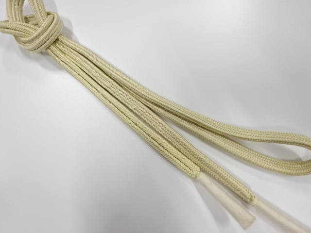 未使用品　正絹　手組帯締め